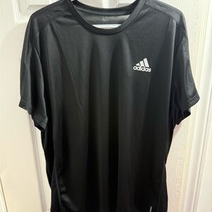Adidas Men's Black Short Sleeve Tee